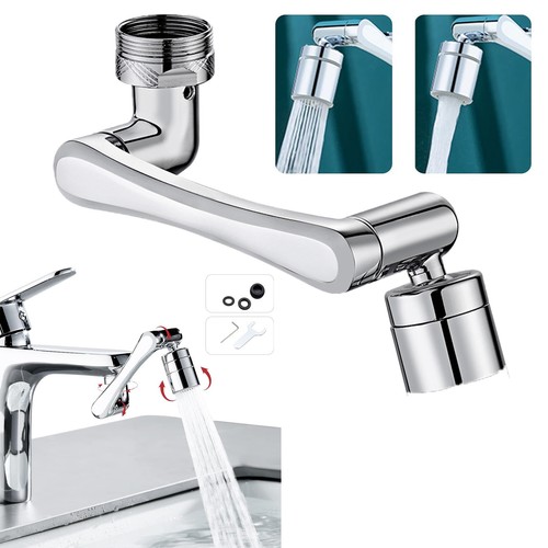 Brass 1440 swivel faucet - brass, 1440°swivel