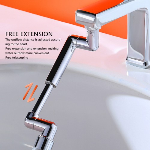 Faucet extender chrome copper - faucet,