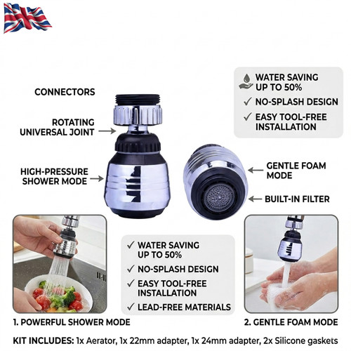 360 rotate swivel - swivel, water
